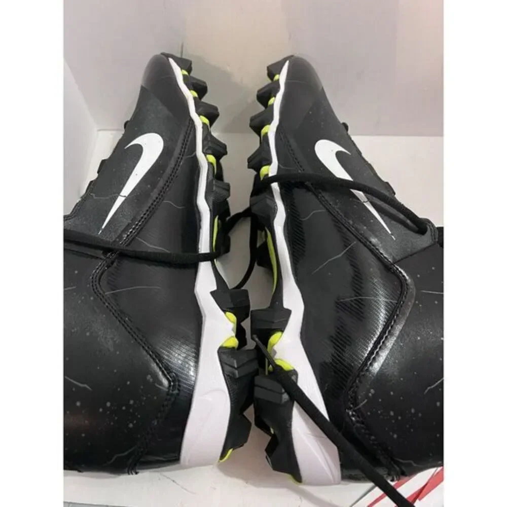 Men's Nike Cleats Size 14  New Never Worn Alpha FastFlex Football Cleats‎ Black
